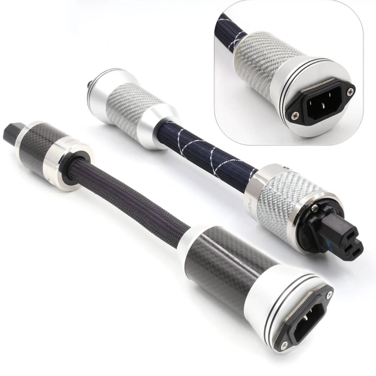 Carbon Filter Inline - ฟูรุคาวะ ฟลักซ์-50 ฟิลเตอร์กำจัดสัญญาณรบกวนแบบอินไลน์คาร์บอนไฟเบอร์คุณภาพสูง – ฟิลเตอร์กำจัดสัญญาณรบกวน AC