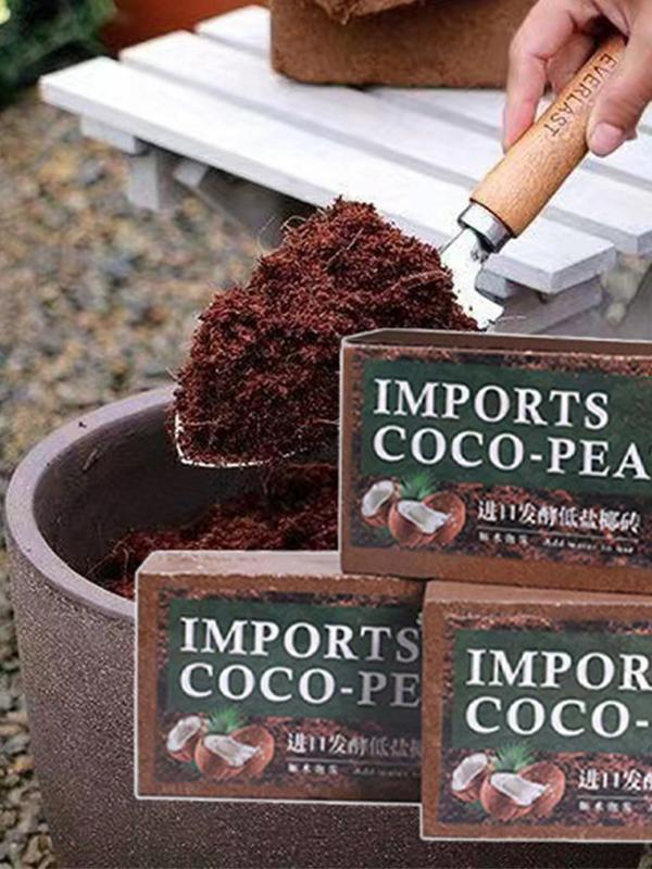 อิฐมะพร้าวบุกอัดอินทรีย์พืชมะพ - Coco Coir Block บทวิจารณ์และราคา